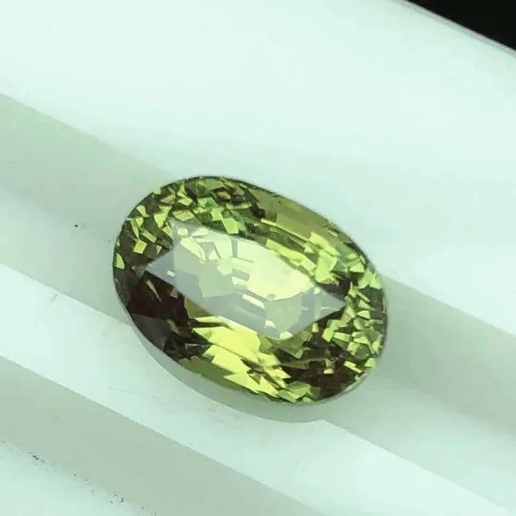 SGARIT rare Color Change Gemstone for Collection Jewelry Making 4.32ct Natural Chrysoberyl Alexandrite Loose Stone