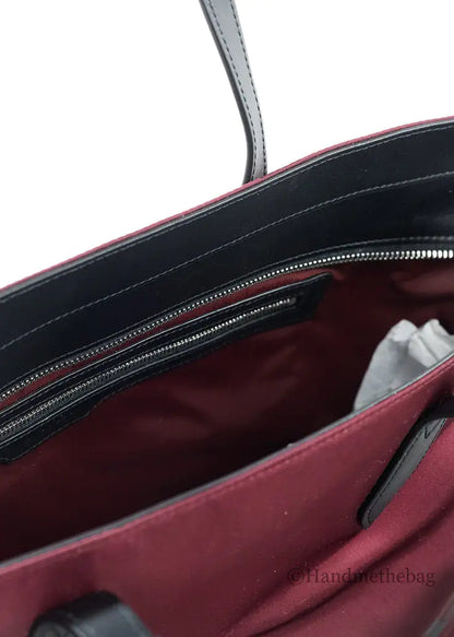 Burberry Burgundy Shoulder Bag