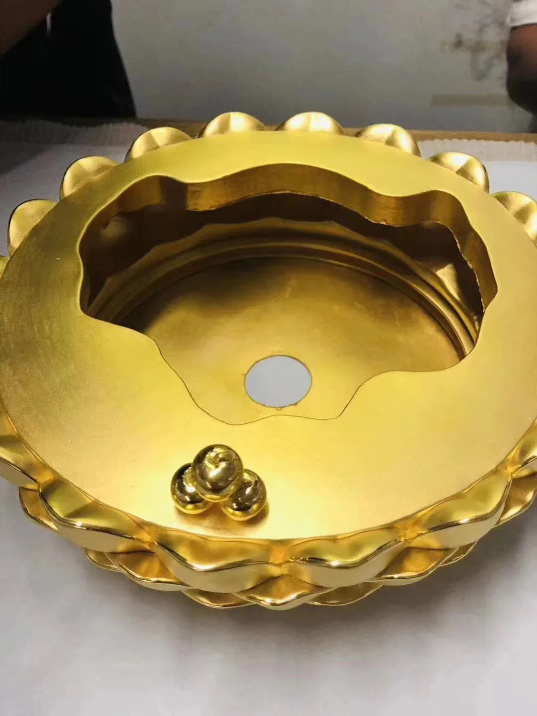 Chinese Sakyamuni Buddha Statue Gold Ornament Design and Customization Buddha Statue Ornament Manufacturing Buddha Statue Mold