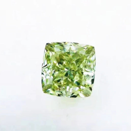 Certified Polished Diamond Wholesale 3.01ct FGYG VS2 Green Color Natural Loose Diamond Jewelry