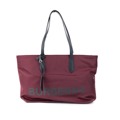 Burberry Burgundy Shoulder Bag