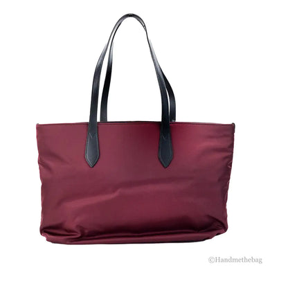 Burberry Burgundy Shoulder Bag